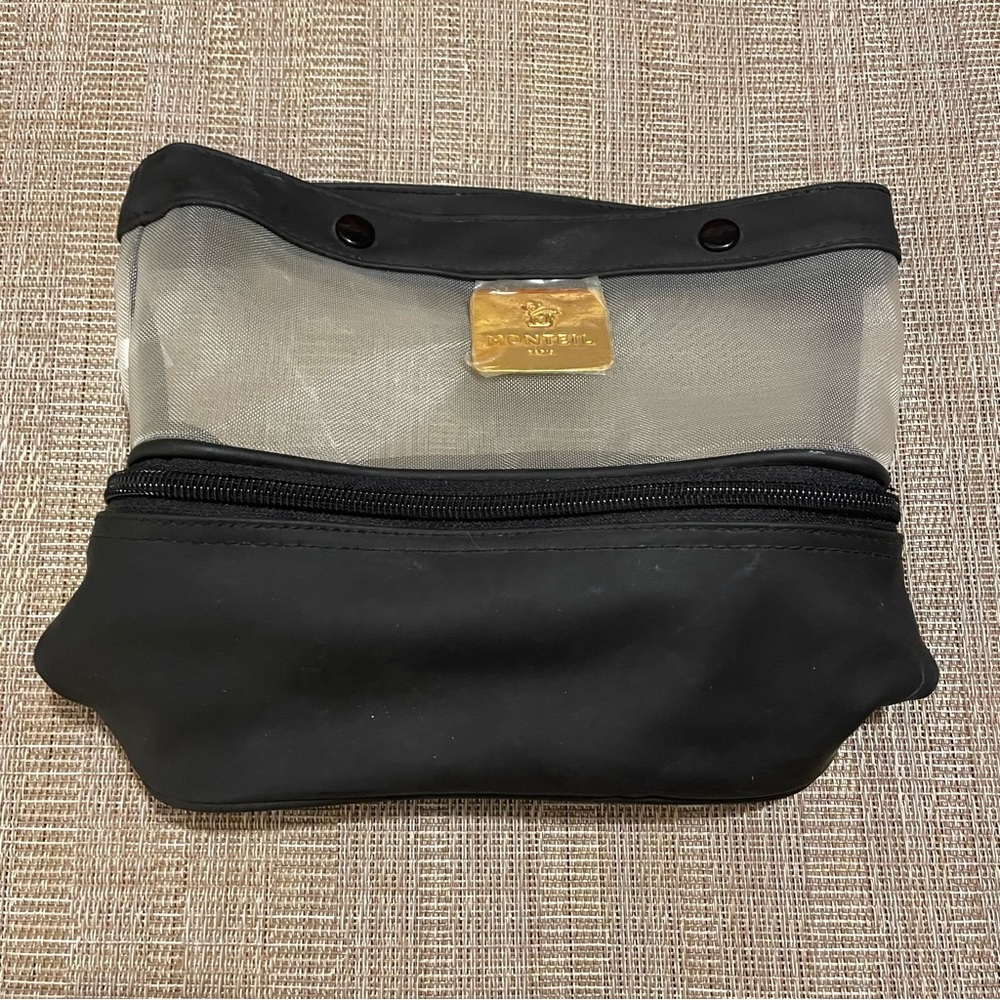Monteil Paris double tier cosmetic case